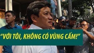 Ông Đoàn Ngọc Hải động viên cấp dưới: 