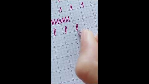 Bài 1: Luyện chữ đẹp cho người mới bắt đầu-Những nét cơ bản