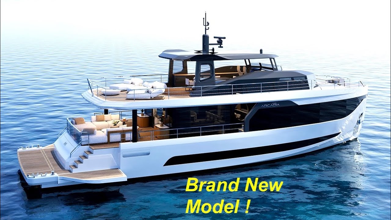 €6.2 Million Superyacht Tour : Arcadia A80new