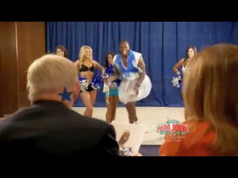 The Dallas Cowboys Cheerleaders - Papa John's Commercial