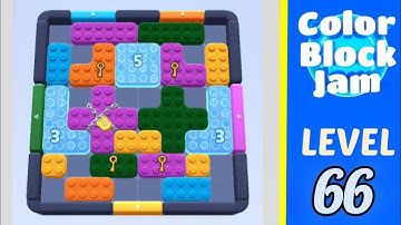 Color Block Jam Level 66 Walkthrough Solution
