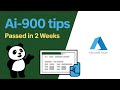 How To Pass AI-900 Easily - How To Pass in 2 Weeks