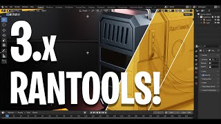 Blender 3x - Rantools [ All-In-One Addon ]