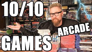 10/10 ARCADE VIDEO GAMES 5 - Happy Console Gamer Wealth