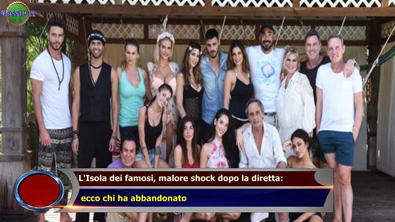 Chi Ha Abbandonato L Isola Dei Famosi