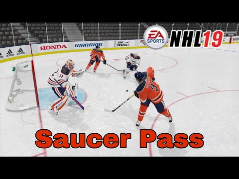 NHL 19: Tips \u0026 Tricks - Saucer Pass 