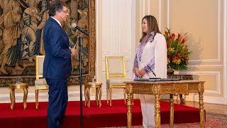 Acto de posesión de Luz Adriana Camargo como Fiscal General de la Nación