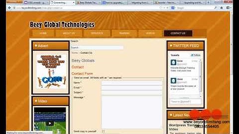 JOOMLA 2.5 TUTORIAL LESSON 1