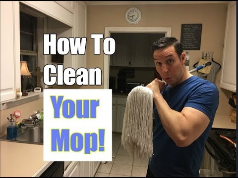 How To Clean a Mop When You&rsquo;re Finished | (Clean Your Cleaning Tools)
