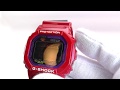 カシオ CASIO G-SHOCK Gショック 腕時計 GWX-5600C-4JF G-LIDE(Gライド) 赤 ⌚ 中古品 程度A　大阪 寝屋川 質屋 まるぜん 中古 買取 送料無料