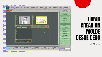 CURSO LECTRA MODARIS #2 [COMO CREAR UN MOLDE DESDE CERO]
