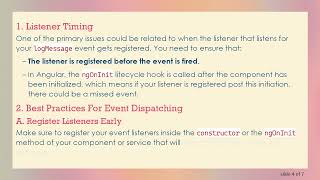Understanding Why windows.dispatchEvent() Fails in Angular 9's App Component