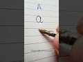Três formas de escrever a letra 