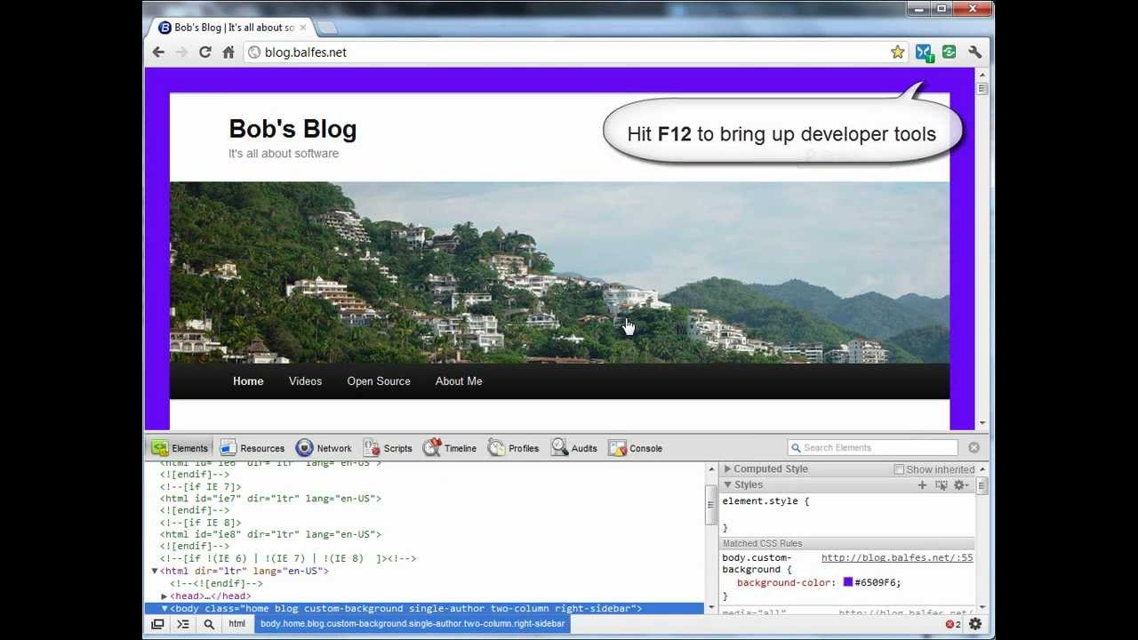 Quick tip getting the xpath in google chrome youtube
