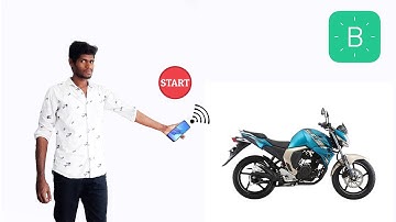 Automatic Bike Start System Using Nodemcu Blynk app on Internet | M42 TECH