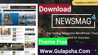 Newsmag Responsive Magazine WordPress Theme Free Download