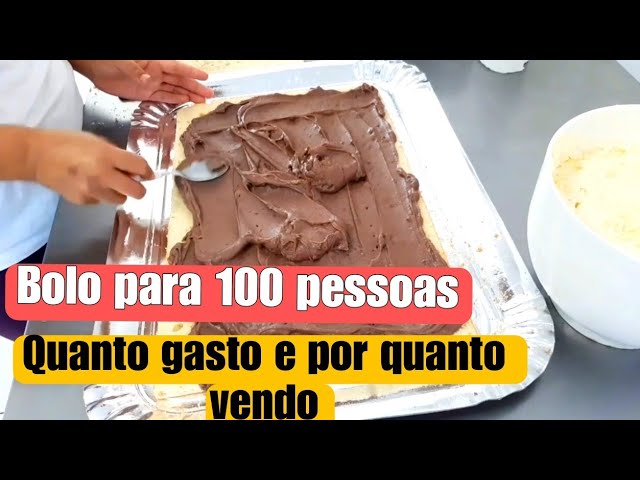 Vem confeitar comigo bolo gigante de 100 fatias ! #bolodecorte