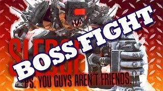 Borderlands: Boss Fight #4 Sledge (Gameplay/Commentary) [HD]