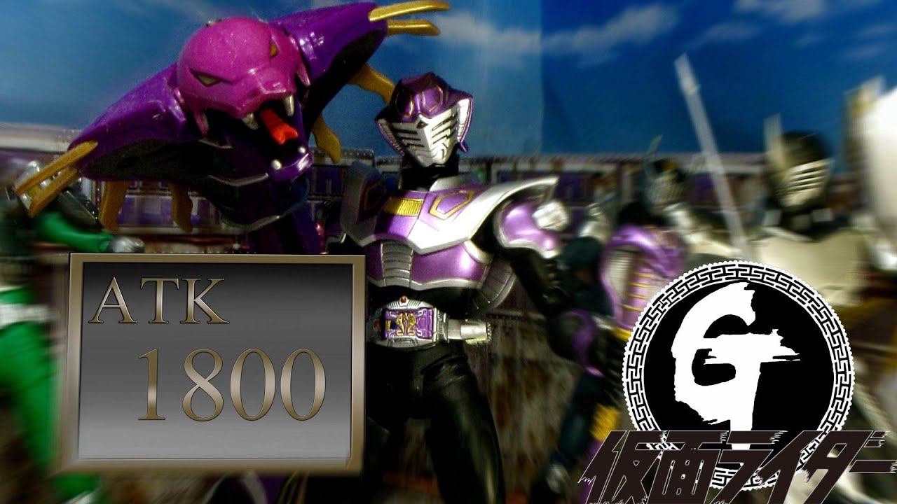 Yu-Gi-Oh! & Kamen Rider Ryuki-Shadow Games Stop Motion遊戯王&仮面ライダーリュウキ- 闇のゲーム 遊戲王龍騎-黑暗遊戲