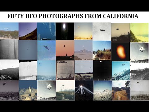 Fifty UFO Photographs from California