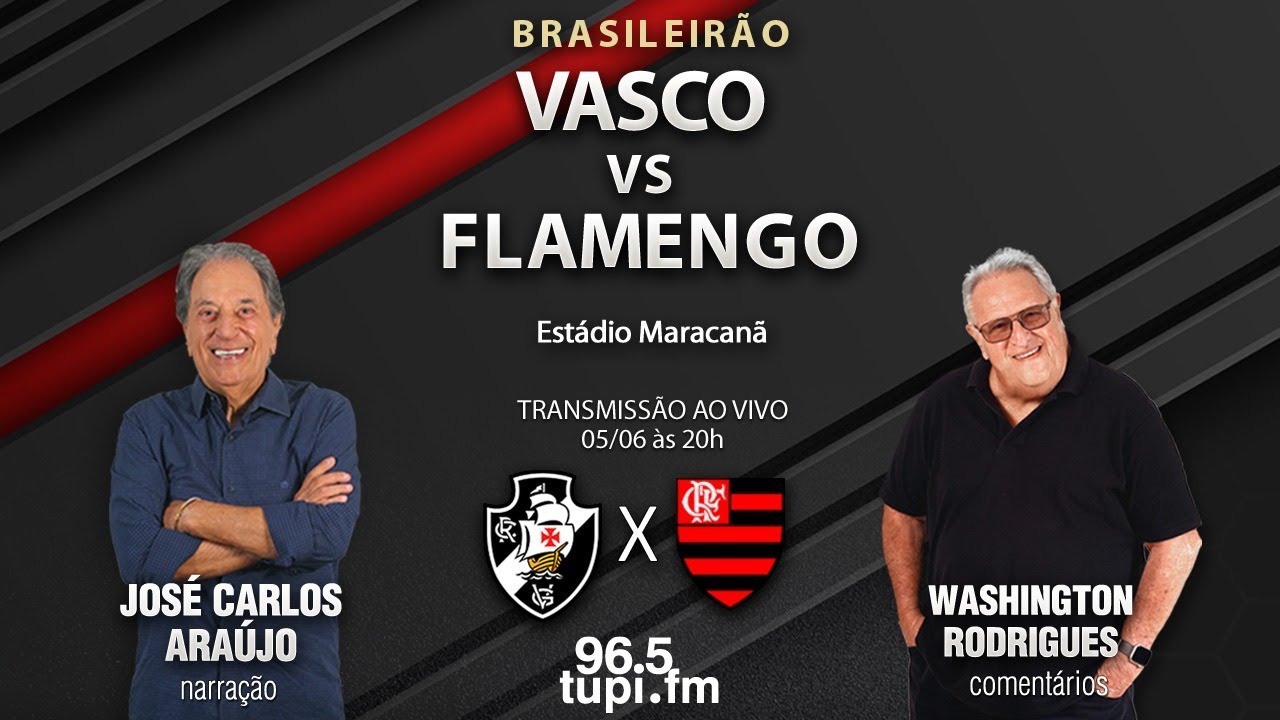 VASCO x FLAMENGO - AO VIVO - DIRETO DO MARACANÃ 