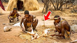 How The Hadzabe Tribe Catches Animals With Bare Hands! screenshot 2