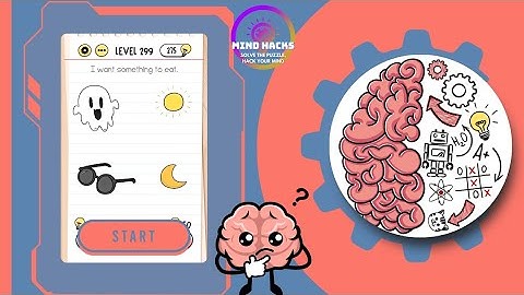 Brain Test: I want something to eat. | Level 299