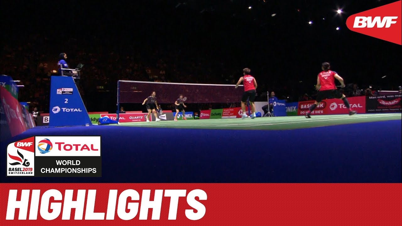 TOTAL BWF World Championships 2019 | Quarterfinals WD Highlights | BWF 2019