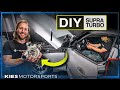 A90 SUPRA PURE 800 BIG TURBO INSTALL WITH A MISHIMOTO CATCH CAN