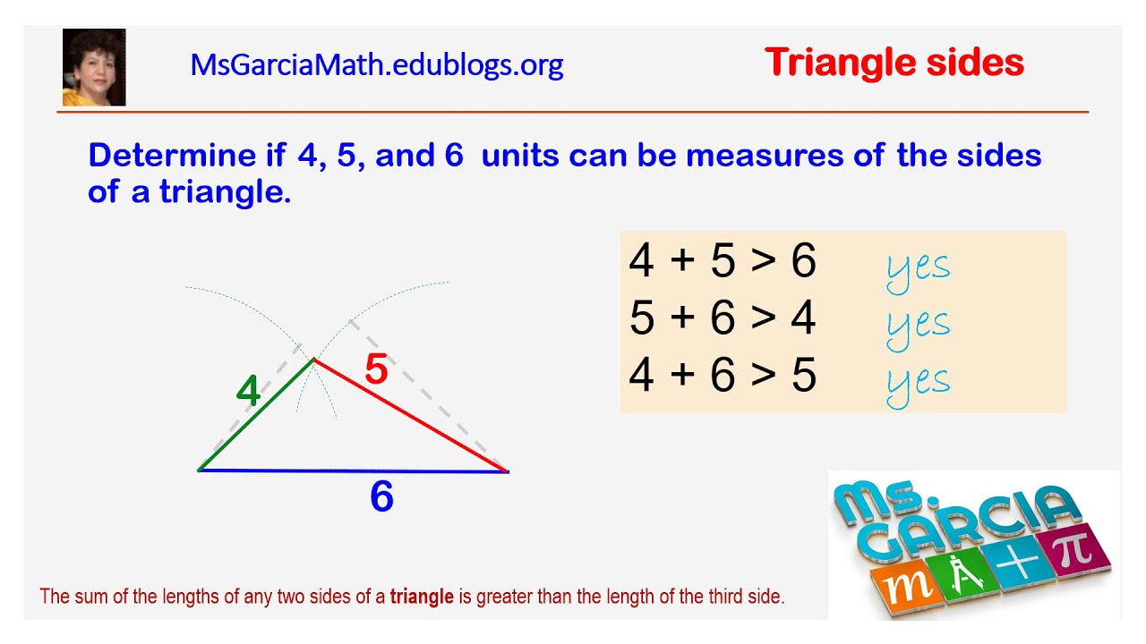 4.26: Triangle Inequality Theorem - K12 LibreTexts, image size:1280x720