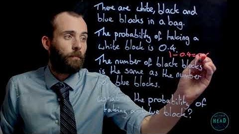 Crossover Exam Example - Probability [Mutually Exclusive Events] (4 marks)