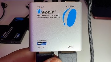 OREI SplitExtend HDMI Splitter Extended Display for Windows Only Dual Monitor