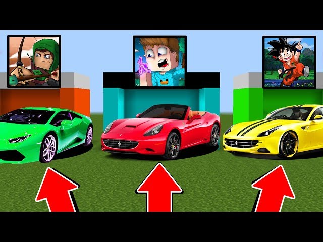 NÃO ESCOLHA O CARRO ERRADO DOS RS NO MINECRAFT! 