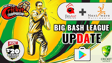 WCC2 Big Bash League UPDATE | NextWave & BigAnt Studio PARTNERSHIP | Coming Soon