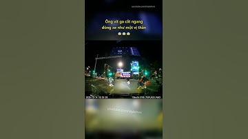 Ông vít ga cắt ngang dòng xe như một vị thần 😨 #giaothong #antoangiaothong #laixeantoan #mayman