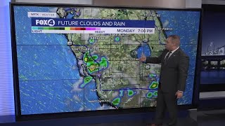 FORECAST: Storms possible for Monday evening's commute