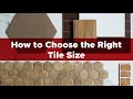 How to choose the right tile size  fc design tips