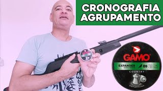 Gamo Black Fusion 5.5 - Gamo Expander - Cronografia e Agrupamento