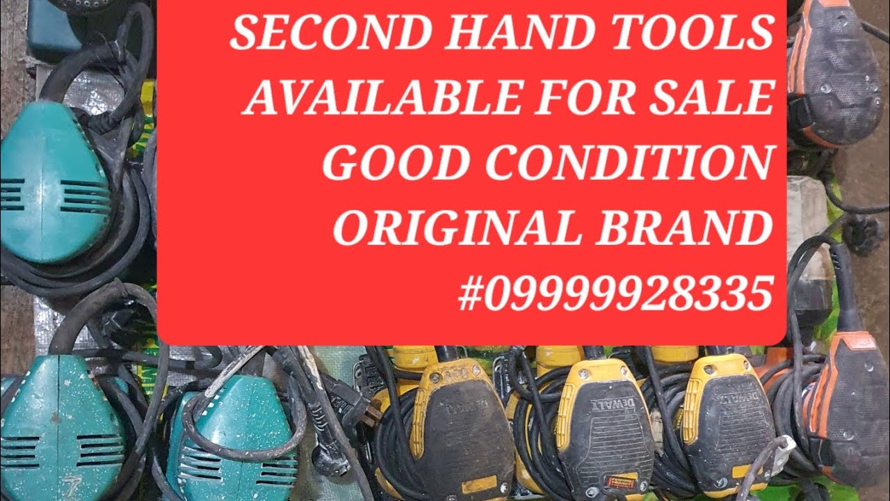 Second Hand Tools For Sale YouTube Second Hand Tools For Sale YouTube