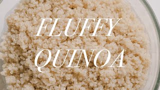 FLUFFY QUINOA | How to Cook Quinoa Perfectly, Every Time