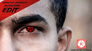 sharingan eye video editing tutorial in kinemaster mobile |naruto| all mangekyo sharingan awakening screenshot 4