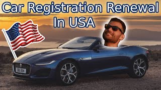 Car Registration Renewal in USA - Pakistani  in USA - Vlog 7