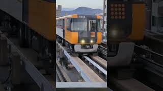 【アストラムライン】チョッパ制御6000系03編成　古市駅到着