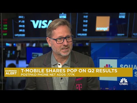 T-Mobile CEO Mike Sievert on Q2 results: Biggest Q2 on customer growth in company history Episode cover