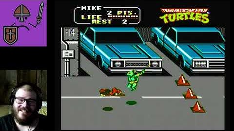 Teenage Mutant Ninja Turtles II: The Arcade Game (part 10)  |  Agent Frownie