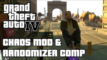 GTA 4 - Chaos Mod & Rainbomizer Funny Moments - Unfinished Playthrough (Mic)