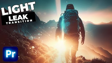 How To Add A LIGHT LEAK Transition In Premiere Pro
