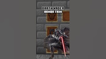 Minecraft: Darth Vader Armor Trim