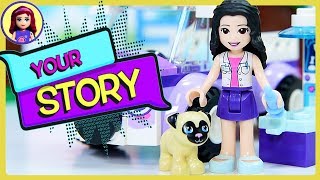 Мульт YOUR STORY Ep 1 Made from Your Comments Silly Play with Emmas Mobile Vet Clinic Lego Friends