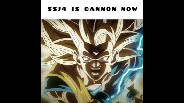SSJ4 is cannon now - Funk universo edit #shorts #anime #ui #ssj4 #daima #dbs #goku